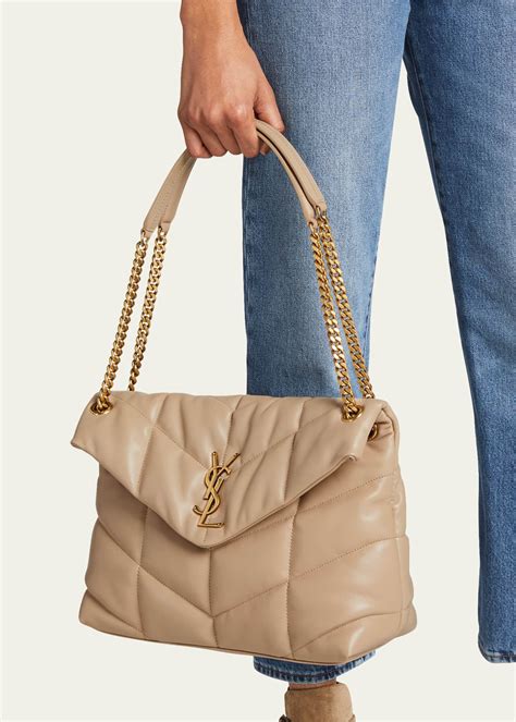 bolso loulou ysl|Saint Laurent Medium Loulou Puffer Shoulder Bag.